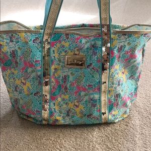 Lilly Pulitzer beach bag